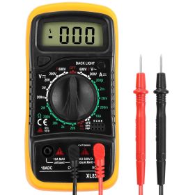 LCD Digital Multimeter Tester AC/DC Voltage DC Current Circuit Resistance OHM Diode